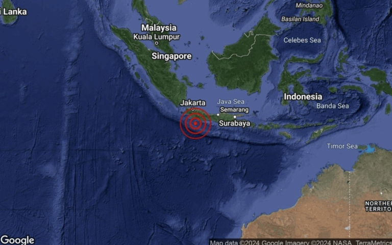 Gempa Kuat Bermagnitud 6.3 Landa Jawa, Indonesia – Metmalaysia